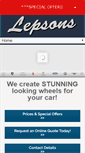 Mobile Screenshot of lepsons.com